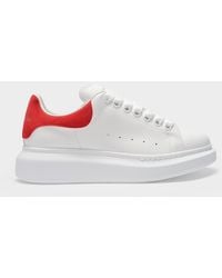 alexander mcqueen leather platform sneakers sale