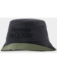 Alexander McQueen - Low Rever Bucket Hat - Lyst