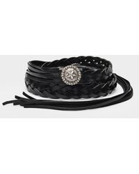 KATE CATE - Braided Altamont Belt - Lyst