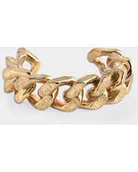 Burberry Bracelet Chain In Golden Brass - Metallic