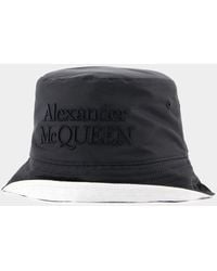 Alexander McQueen - Low Rever Bucket Hat - Lyst