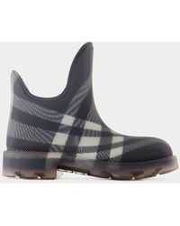 Burberry - Lf Marsh Low Ankle Boots - Lyst