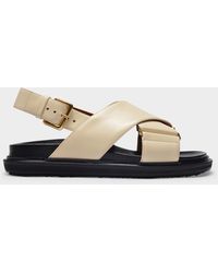 Marni Flat sandals for Women - Up to 65% off at Lyst.com