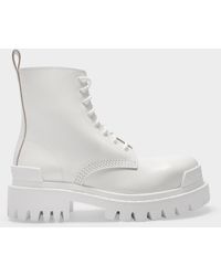 balenciaga bottes blanche
