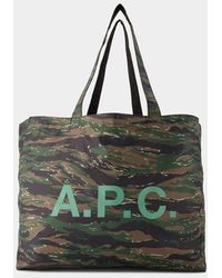 A.P.C. - Diane Reversible Tote Bag - Lyst