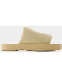 Burberry - Lf Knight Slab Sandals - Lyst