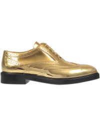Burberry Gennie Metallic Lace Up - Multicolour
