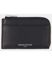 Maison Kitsuné - Zipped Card Holder - Lyst