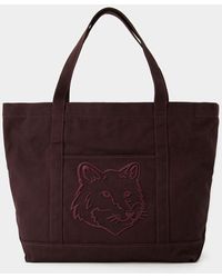 Maison Kitsuné - Tote Bag Classique Fox Head - Lyst