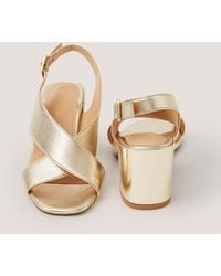 Monsoon - Cally Leather Block Heels - Lyst