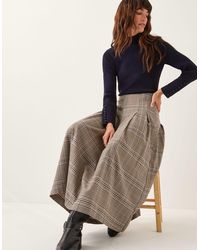 Monsoon - Ruby Ribbed Polo Neck Jumper Blue - Lyst