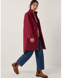 Monsoon - Ada Waterproof Raincoat Red - Lyst