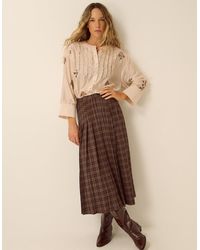 Monsoon - Seren Floral Embroidered Blouse - Lyst