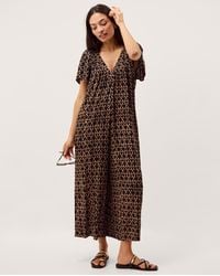 Monsoon - Arti Print Wide Leg Jumpsuit - Lyst