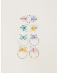 Monsoon - Butterfly Hair Set 8 Pack - Lyst