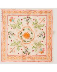 Monsoon - X Charlie Taylor Palm Square Scarf - Lyst