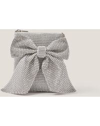 Monsoon - Diamanté Embellished Bow Bag - Lyst