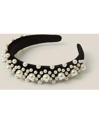Monsoon - Pearl Padded Headband - Lyst