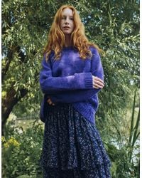 Monsoon - East Ami Cable Knit Jumper - Lyst