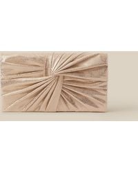 Monsoon - Fergie Twist Knot Clutch Bag - Lyst