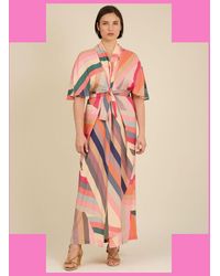 Monsoon - Tallulah And Hope Regular-length Stripe Dress Multi - Lyst