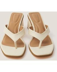 Monsoon - Tilly Toe Thong Mules - Lyst