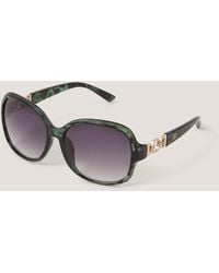 Monsoon - Oversized Round Sunglasses - Lyst