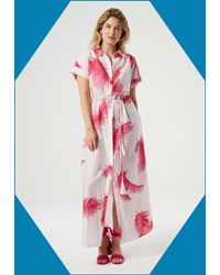 Monsoon - Fabienne Chapot Print Tie Dress Multi - Lyst