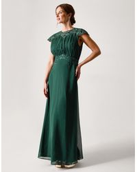 Monsoon - Lace Chiffon Bridesmaid Dress - Lyst