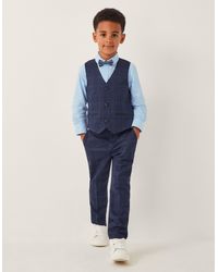 Monsoon - Oliver Check 4-piece Suit Blue - Lyst
