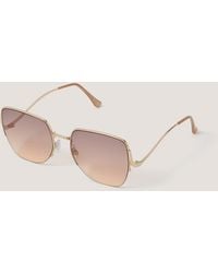 Monsoon - Oversized Metal Sunglasses - Lyst