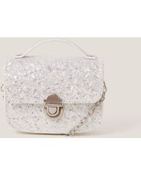 Monsoon - Mini Glitter Push-lock Bag - Lyst