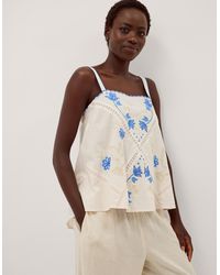 Monsoon - Sophie Sleeveless Top - Lyst