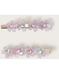 Monsoon - 2-pack Ombre Flower Clips - Lyst