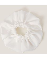 Monsoon - Satin Ruffle Hair Scrunchie - Lyst