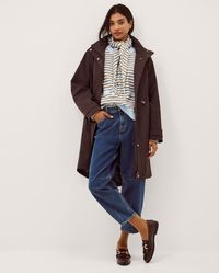 Monsoon - Ada Waterproof Raincoat Brown - Lyst