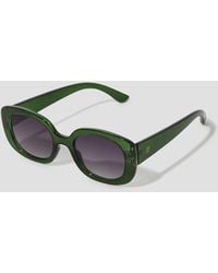 Monsoon - Chunky Oval Sunglasses - Lyst