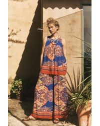 Monsoon - Padma Sleeveless Printed Top - Lyst