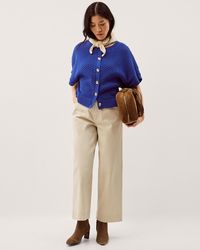 Monsoon - Sienna Short Sleeve Cardigan - Lyst