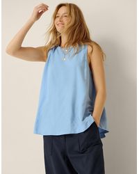 Monsoon - Sammy Swing Tank Top Blue - Lyst