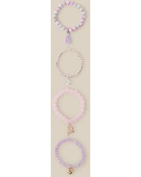 Monsoon - 4-pack Ombré Unicorn Beaded Bracelets - Lyst