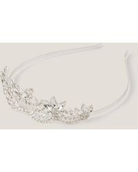 Monsoon - Diamanté Butterfly Tiara - Lyst