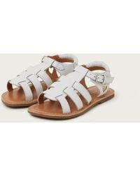 Monsoon - Leather Gladiator Sandals Ivory - Lyst