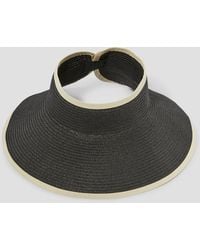Monsoon - Peri Packable Visor Sun Hat - Lyst