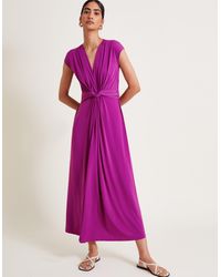 Monsoon - Jaya Jersey Maxi Dress - Lyst