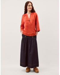 Monsoon - Gianna Linen Top - Lyst