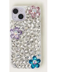 Monsoon - Flower Jewel Phone Case - Lyst