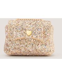 Monsoon - Mini Glitter Crossbody Bag - Lyst