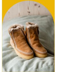 Monsoon - Laidback London Setsu Suede Ankle Boots - Lyst