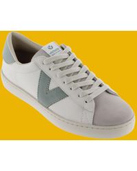 Monsoon - Victoria Berlin Lace Trainers Green - Lyst